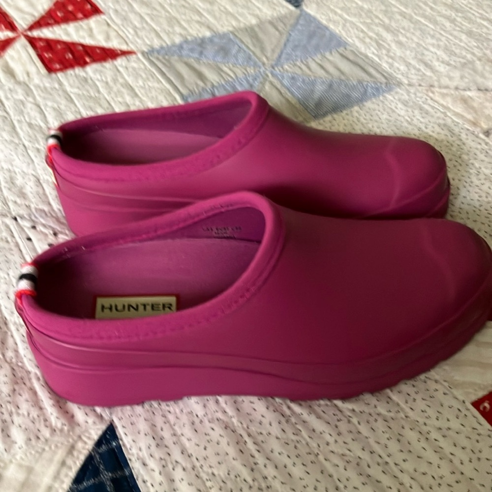 Hunter rain clogs